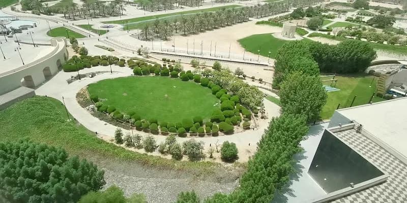 View of Khalifa Park in Al Manara, Abu Dhabi