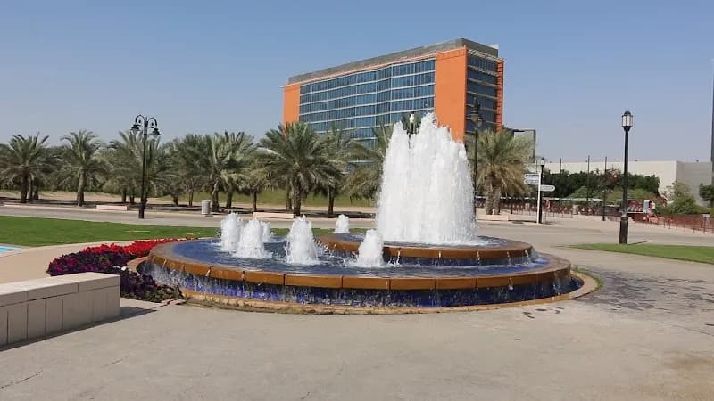 View of Khalifa Park in Al Manara, Abu Dhabi