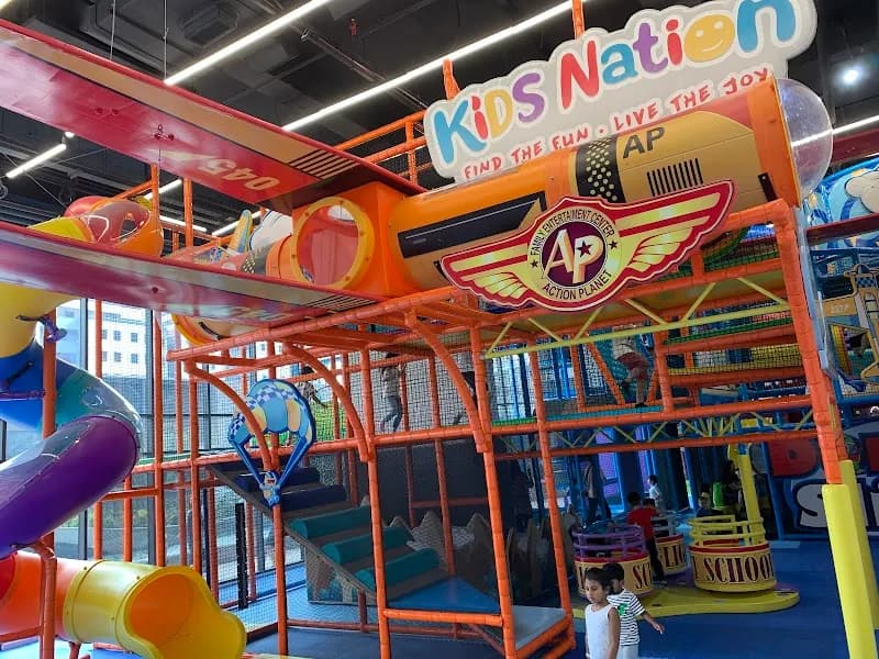 Kids Nation amusement center in Mont Kiara, KL