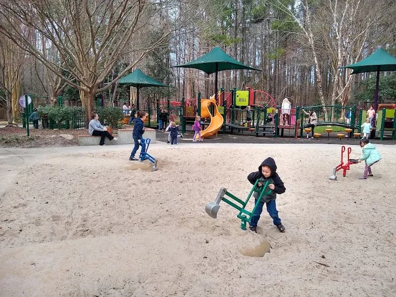 View of Kids Together Playground in Cary, NC