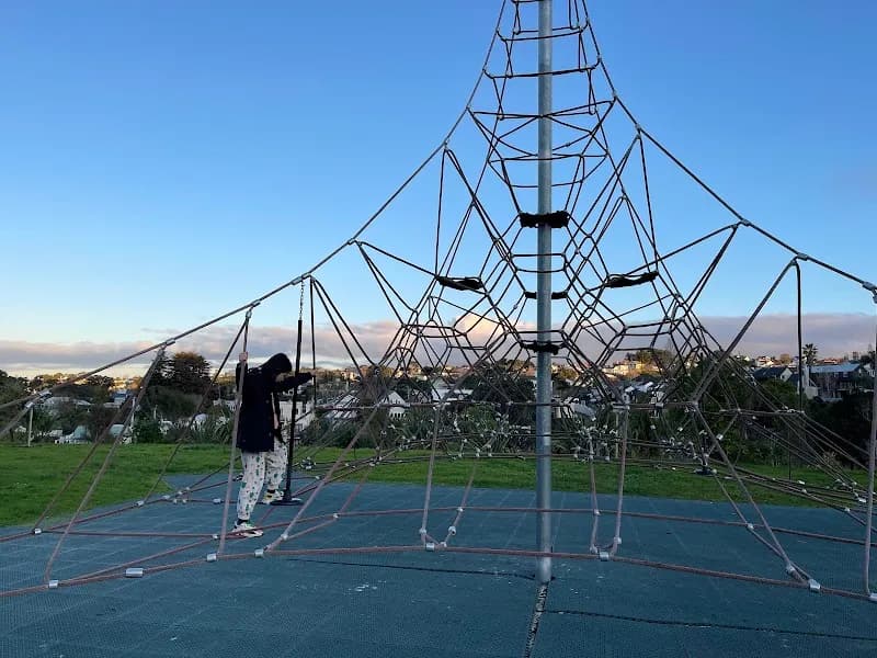 View of Kitchener Street Playground in Newmarket, AKL