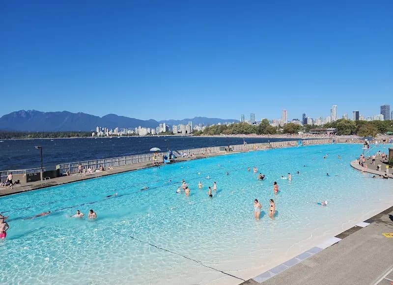 Kitsilano Beach Park park in Vancouver, BC