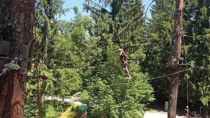 View of Kletterpark Waldbad Anif Salzburg in Salzburg, SBG