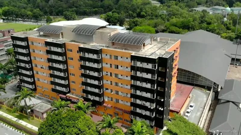 View of Kompleks Sukan Bukit Kiara in Mont Kiara, KL