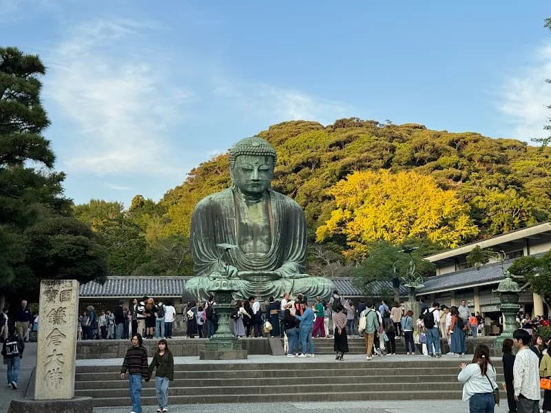 View of Kotoku-in in Kamakura, Kanagawa