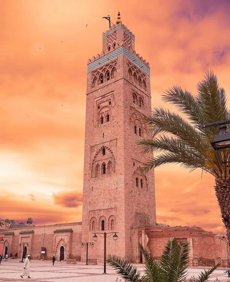 Koutoubia mosque in Marrakech, MRK