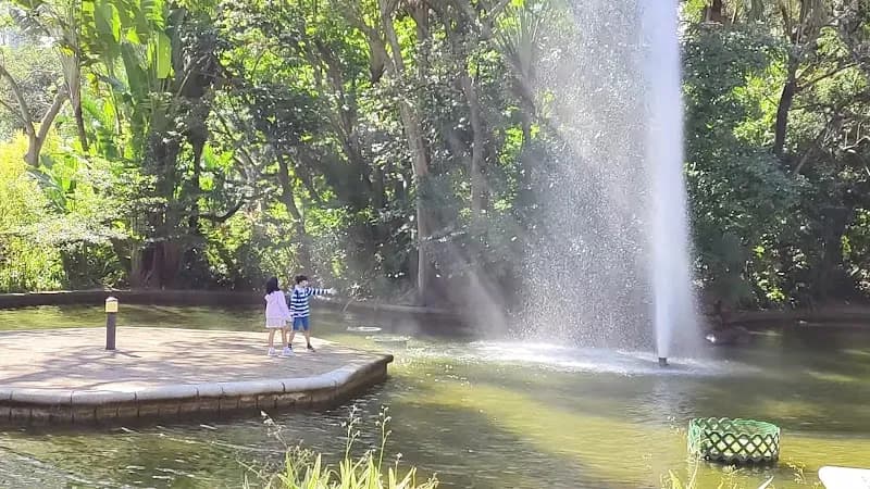 View of Kowloon Park in Mong Kok, HK
