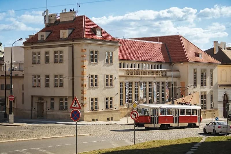 Kunsthalle Praha art gallery in Hradčany, CZ