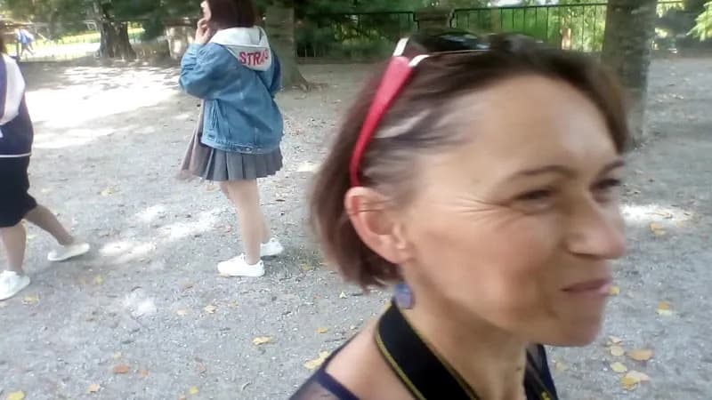 View of Kurgarten in Salzburg, SBG