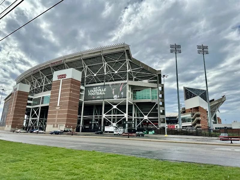 View of L&N Federal Credit Union Stadium in Jeffersontown, KY