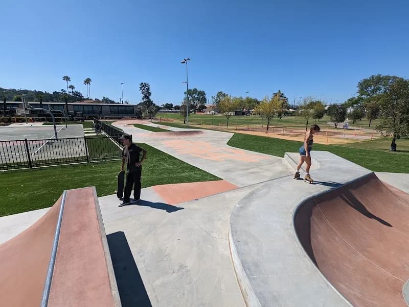 View of La Puente City Park in City of Industry, CA