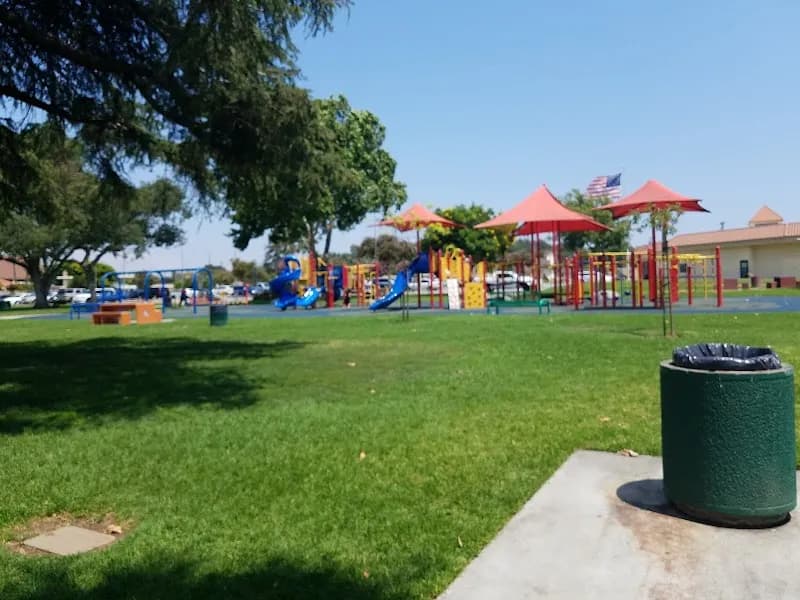 View of La Puente City Park in City of Industry, CA