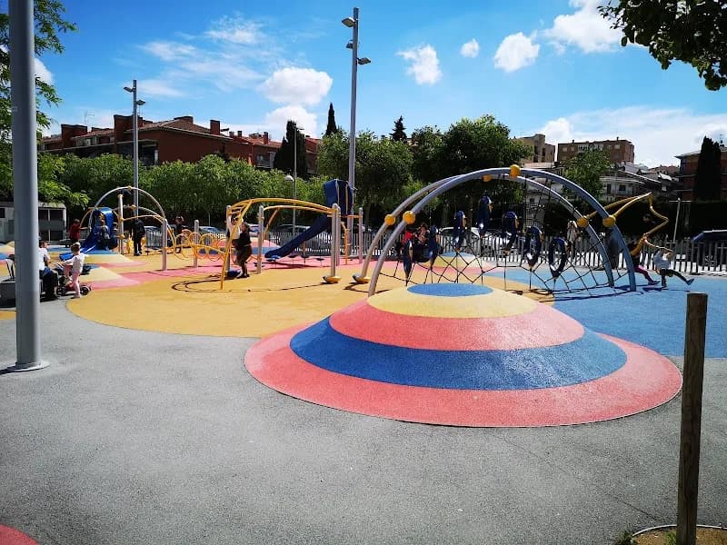 View of La Serreta Park in Cerdanyola del Vallès, CT
