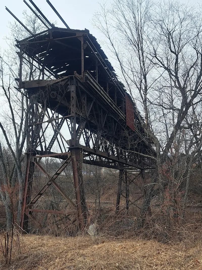 Lackawanna River Heritage Trail - Boulevard Ave. Trailhead hiking area in Scranton, PA