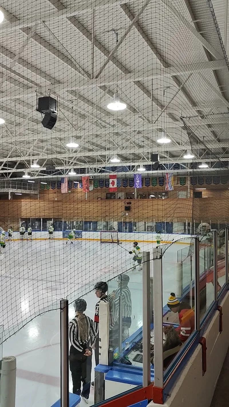 View of Ladner Leisure Centre in North Delta, BC