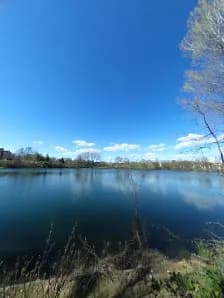 View of Laghetto Europa in San Donato Milanese, Lombardy