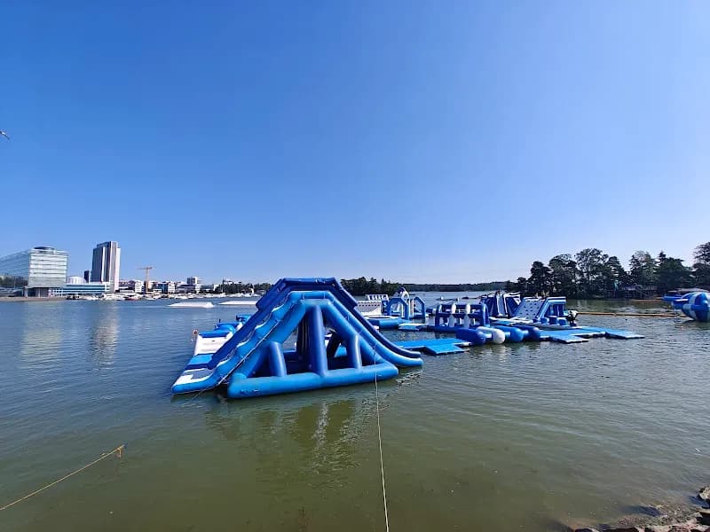Laguuni Keilis water park in Otaniemi, Uusimaa