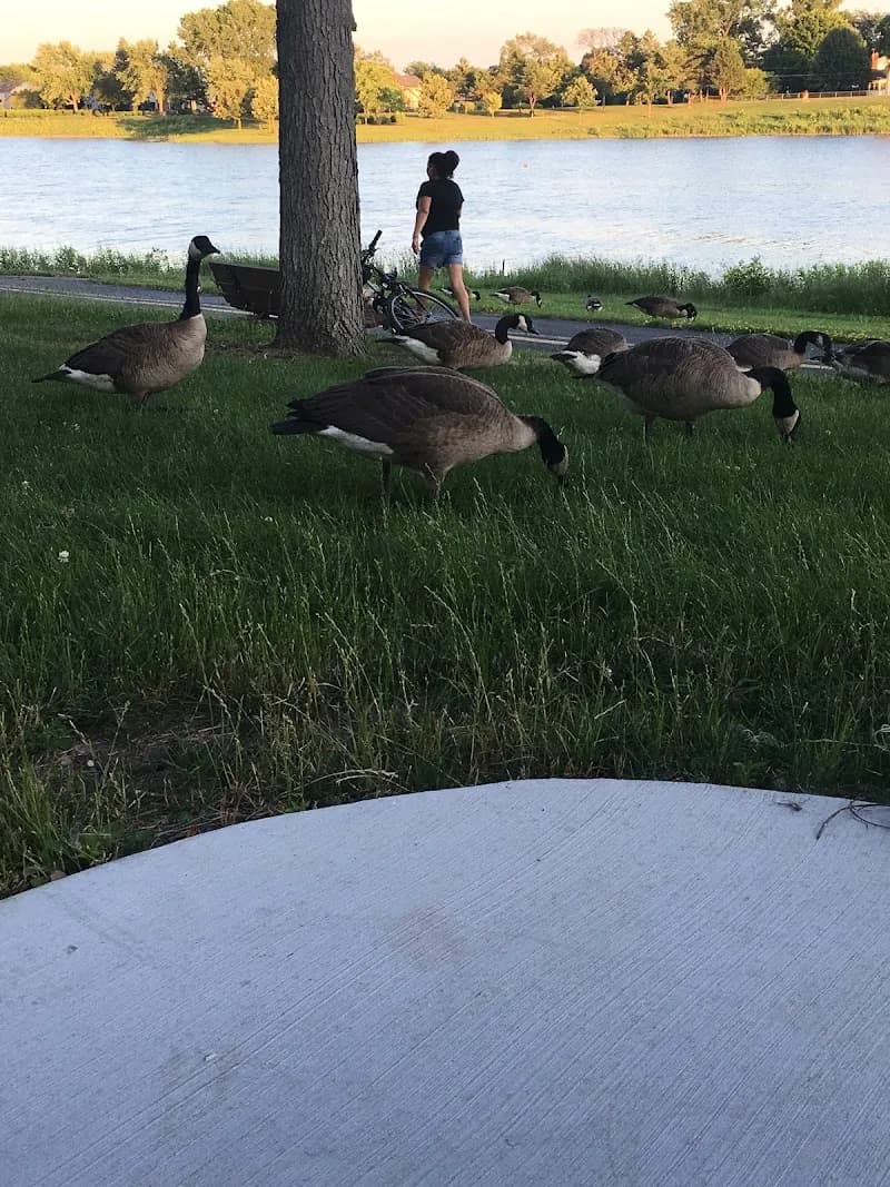 View of Lake Arlington in Arlington Heights, IL