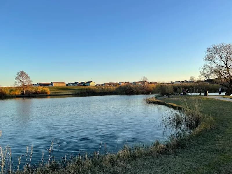 View of Lake Kyle Park in Kyle, TX
