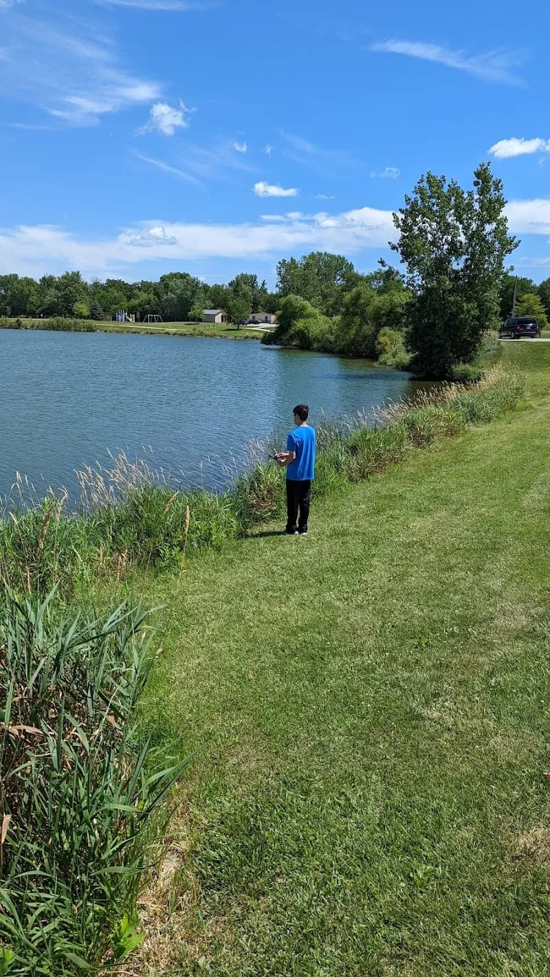 View of Lake Petocka in Carlisle, IA