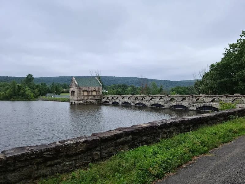 View of Lake Scranton Walking Trailhead in Scranton, PA