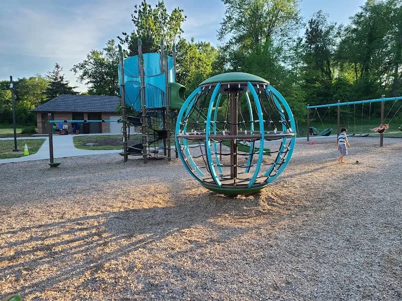 View of Lakeshore Park in Novi, MI