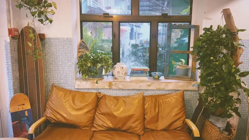 View of Lamcove Cafe in Lamma Island, HK