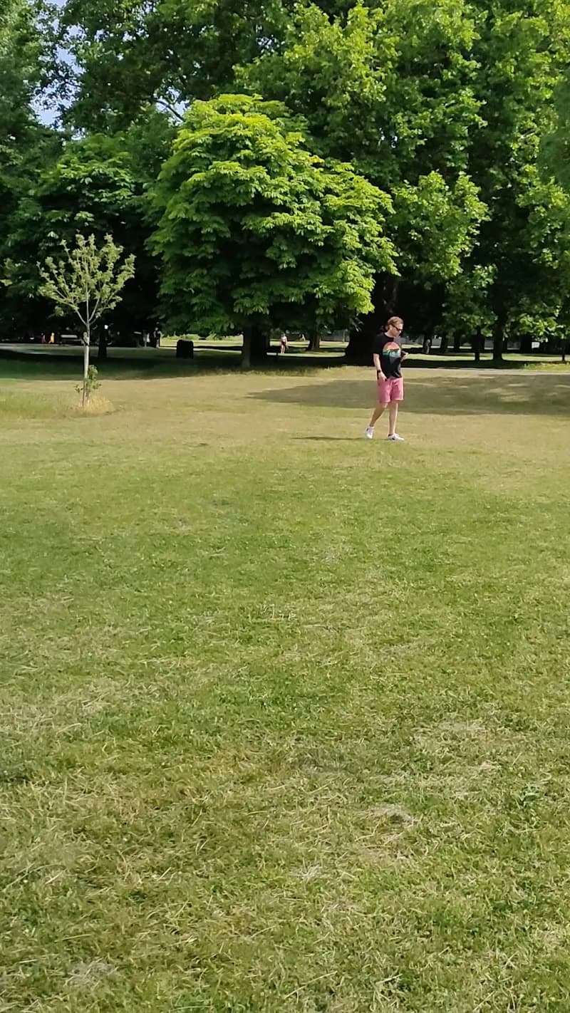 View of Lammas Park in Ealing, London