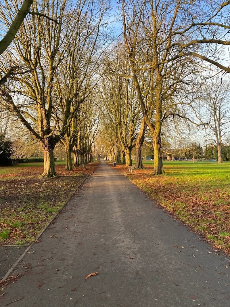 View of Lammas Park in Ealing, London