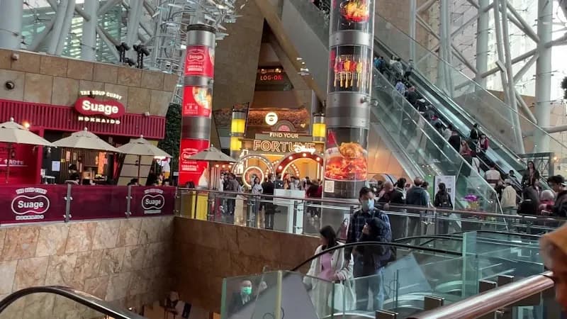 View of Langham Place in Mong Kok, HK