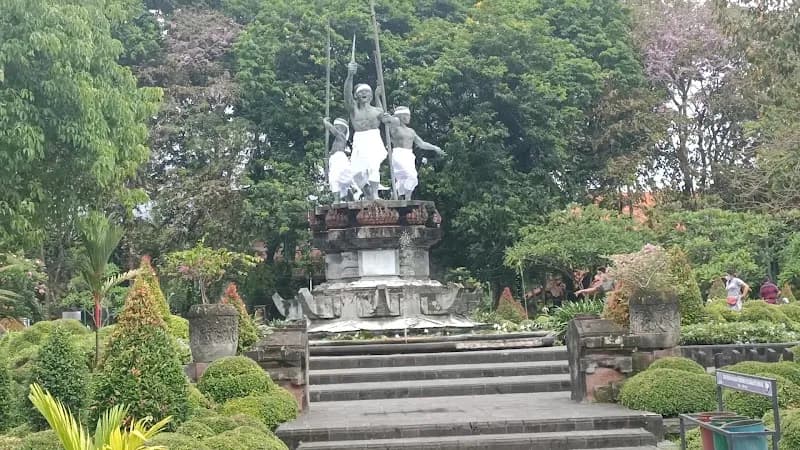 View of Lapangan Puputan Badung (I Gusti Ngurah Made Agung) in Denpasar, Bali