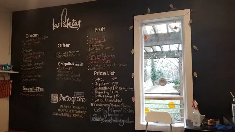 View of Las Paletas in 12 South, TN