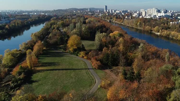 Île-Saint-Denis State Park park in Saint-Denis, IDF