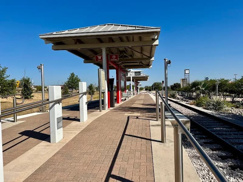 View of Leander Station in Round Rock, TX