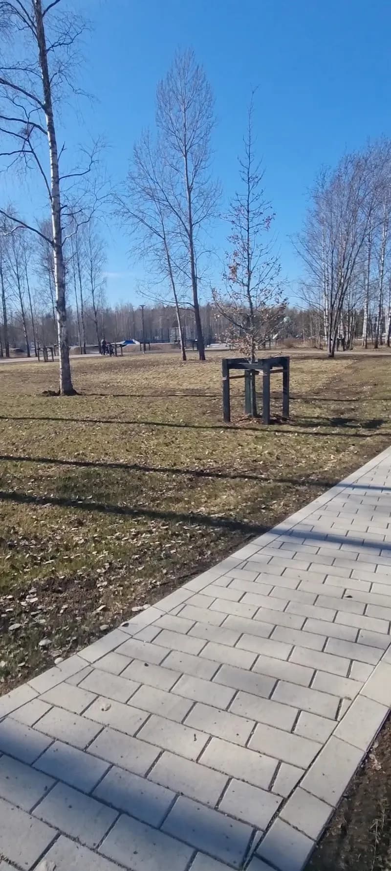 View of Leppävaara indoor swimming pool and outdoor swimming pool in Leppävaara, Uusimaa
