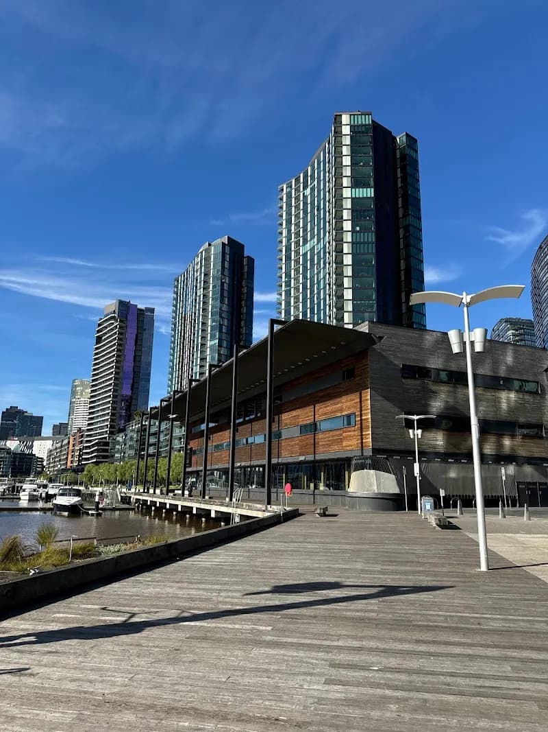 View of Library at The Dock in Docklands, VIC