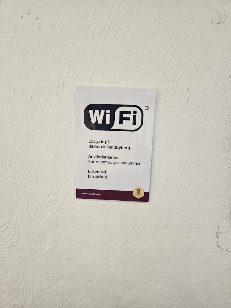 View of Library in Sundbyberg, Stockholm