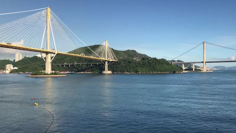 View of Lido Beach Water Park in Yuen Long, HK