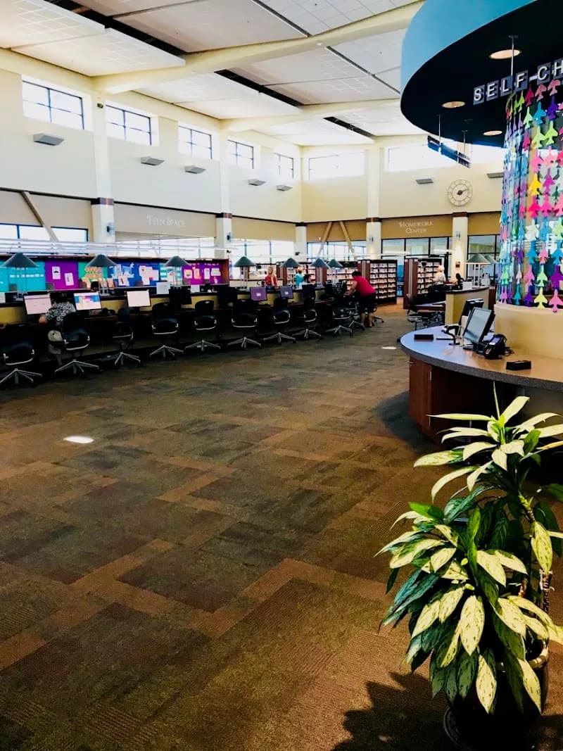View of Lincoln Public Library in Lincoln, CA