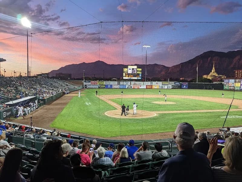 Lindquist Field stadium in Ogden, UT