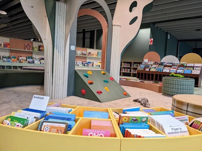 Lippulaiva Library library in Espoonlahti, Uusimaa