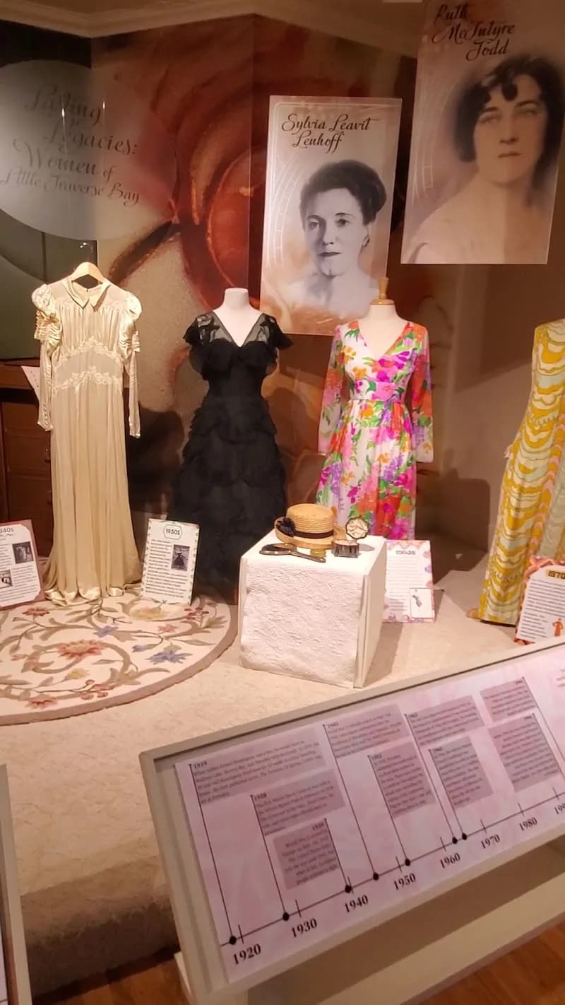 View of Little Traverse History Museum in Petoskey, MI