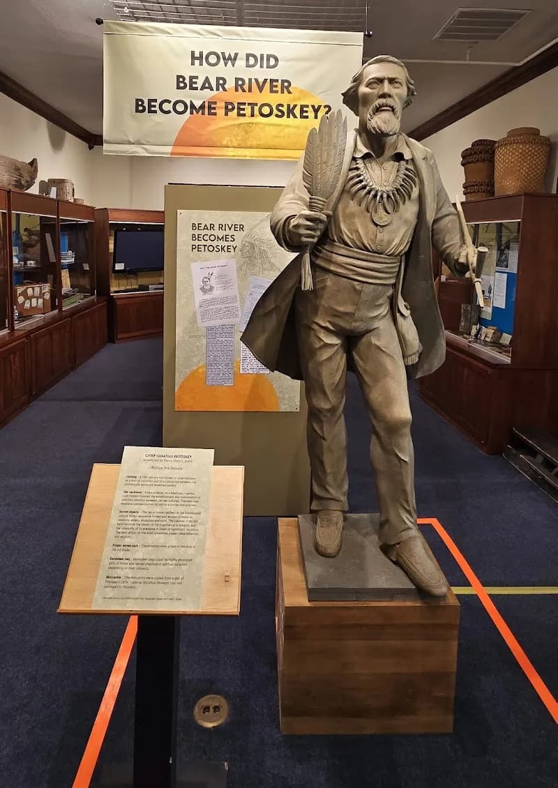 View of Little Traverse History Museum in Petoskey, MI