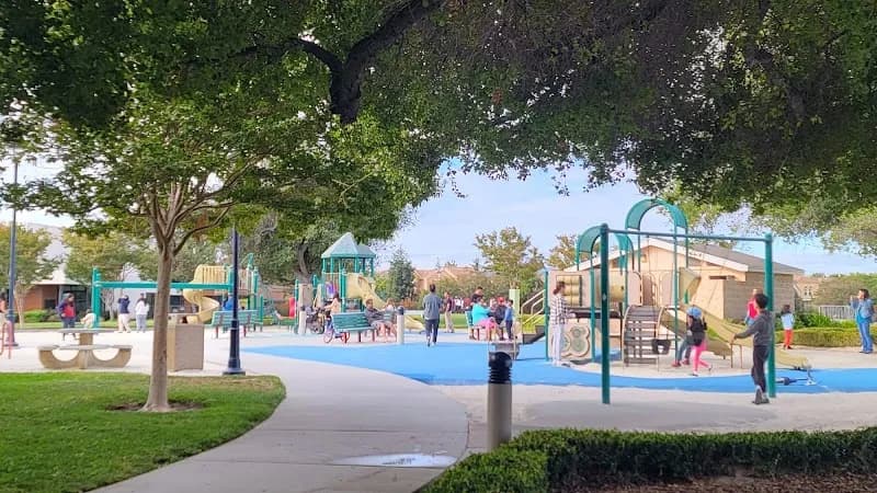 View of Live Oak Park in Silver Creek Valley, CA