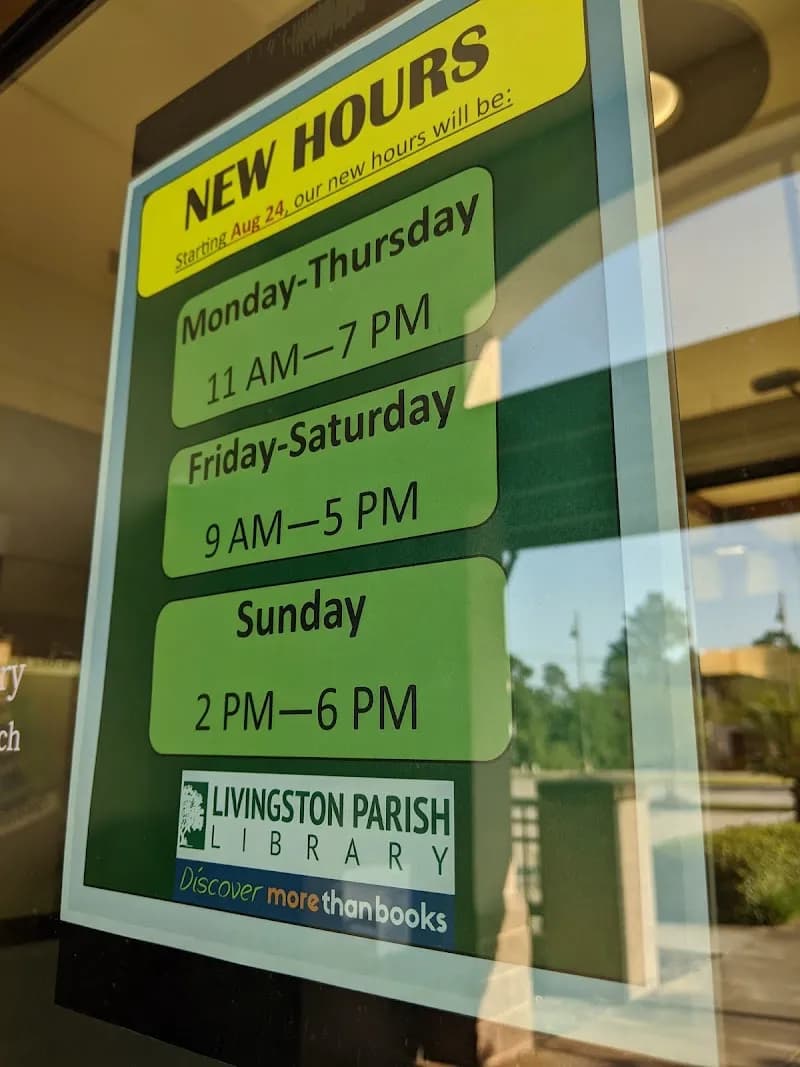 View of Livingston Parish Library, Denham Springs-Walker Branch in Denham Springs, LA