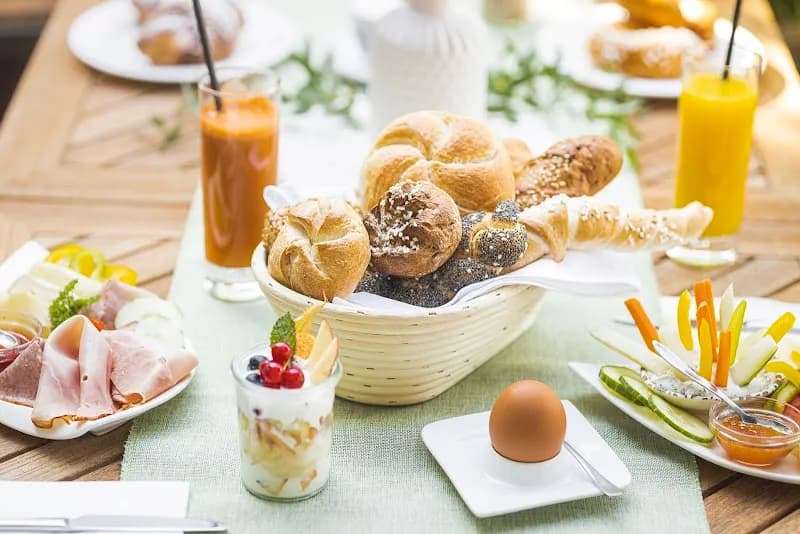View of Local Bakery Café Koppl in Koppl, Salzburg