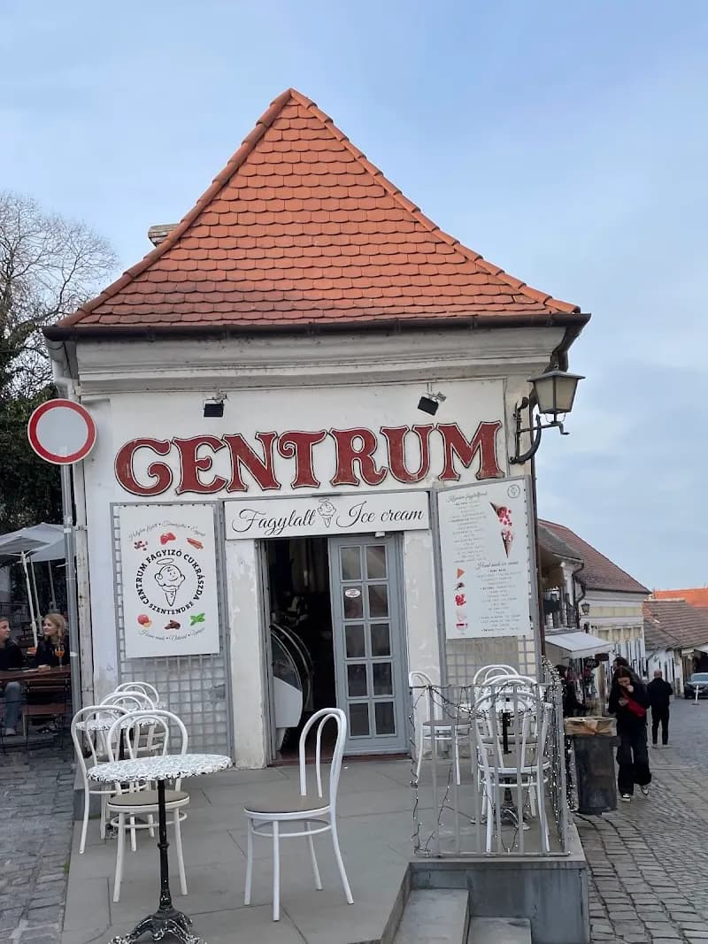 Local Ice Cream Shops (Fagyizó) ice cream in Szentendre, Budapest