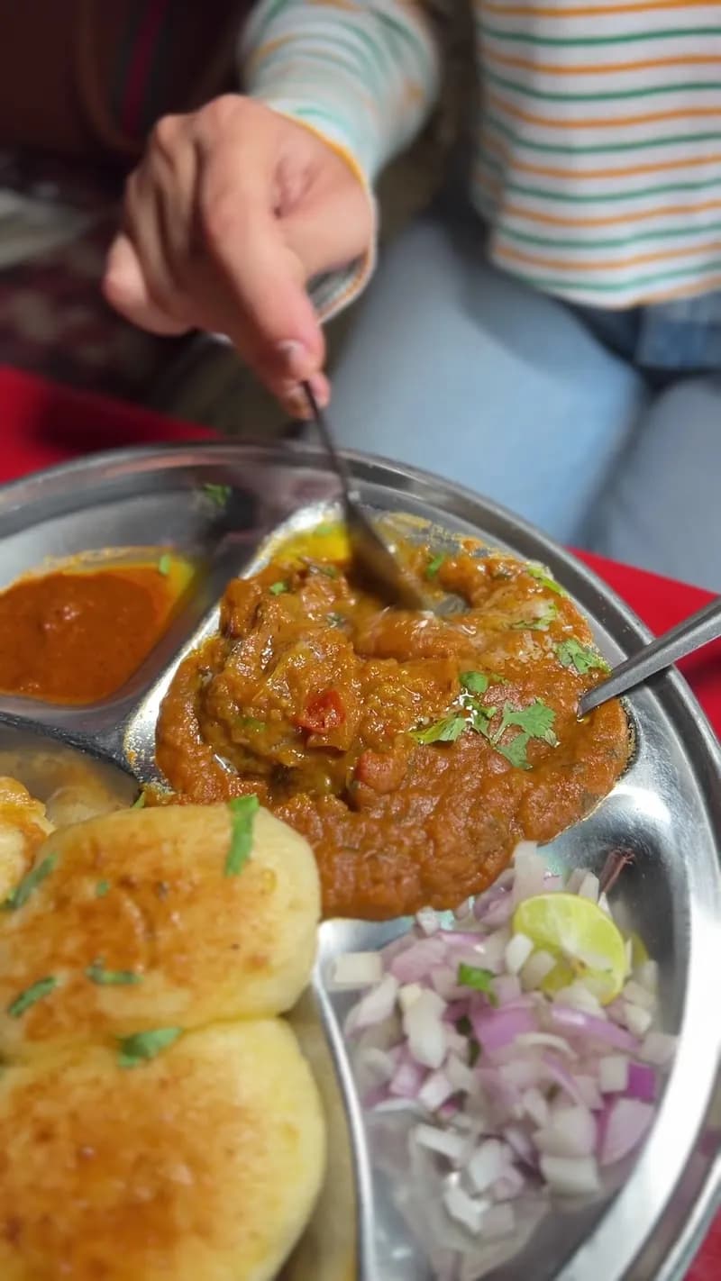 View of Local Street Food & Snack Vendors in C-Scheme, RJ