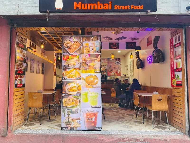 View of Local Street Food Stalls near Pashupati Gate in Pashupati, Bagmati