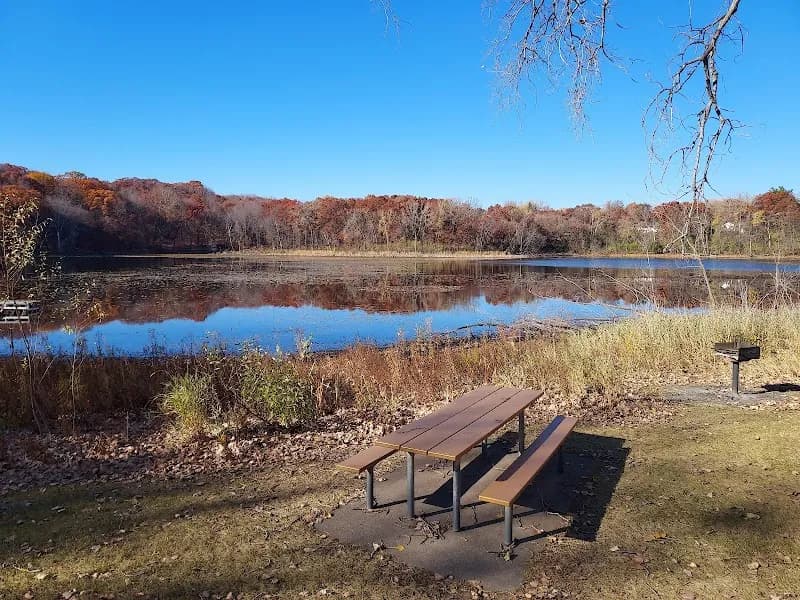 View of Lone Lake Park in Minnetonka, MN